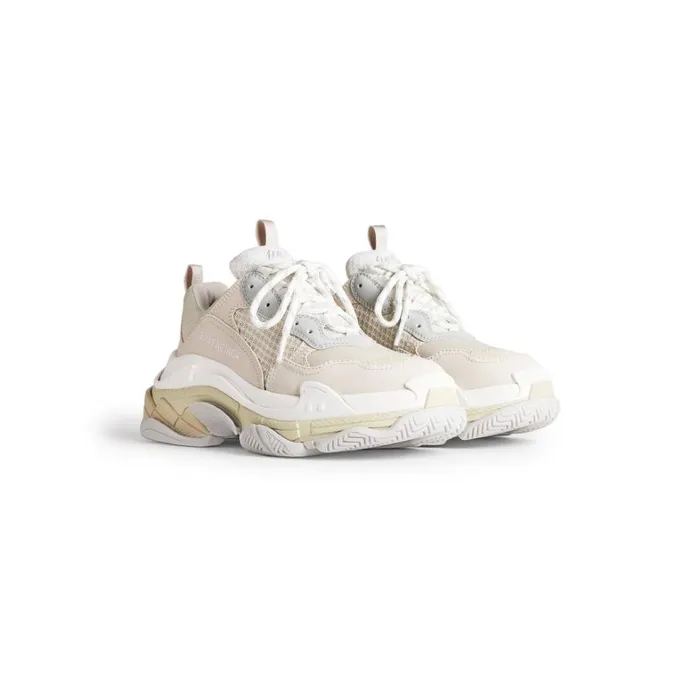 Women Trainers Balenciaga Triple S Trainers In Off White