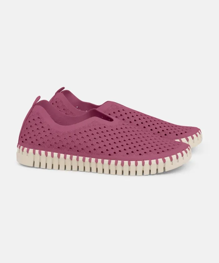 Women Tulip Flats Ilse Jacobsen Tulip SlipIn 8211 Wild Berry