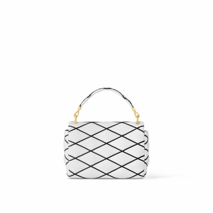 Women Twist Bag Louis Vuitton Louis Vuitton M22890 GO14 MM WhiteBlack 8211 Louis Vuitton Handbag Store