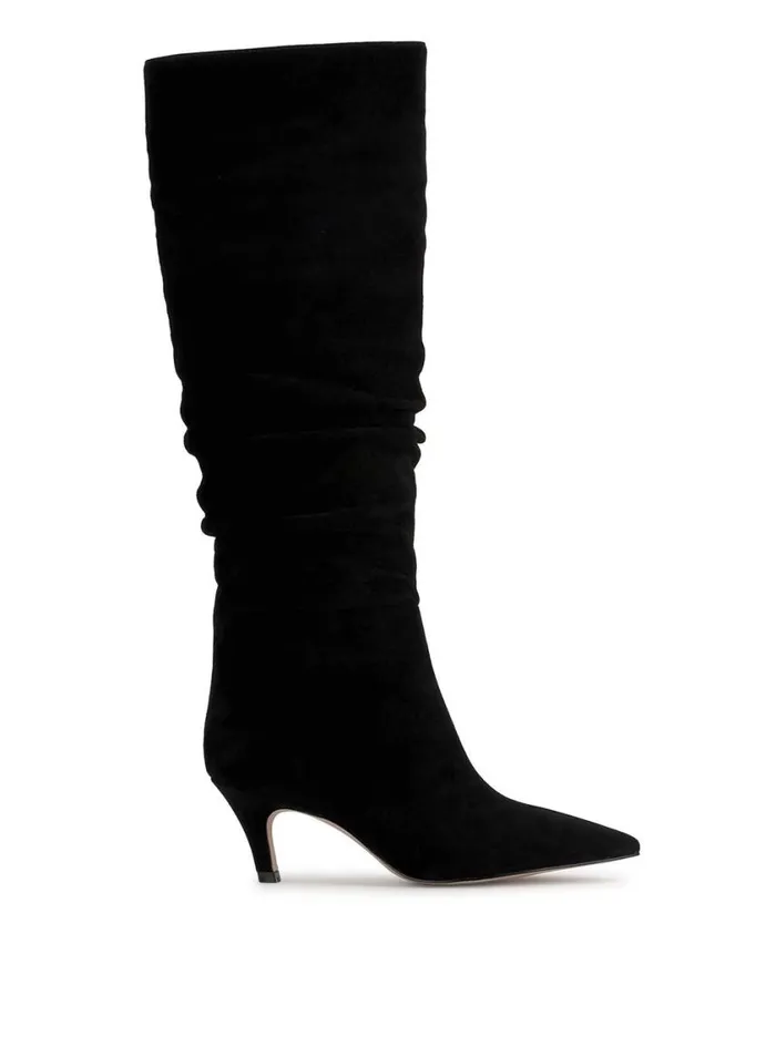 Women Wide Width Jessica Simpson Naevy Slouch Boot In Black