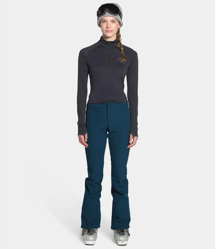 Womens Apex STH Pants Blue Wing Teal The North Face Snow