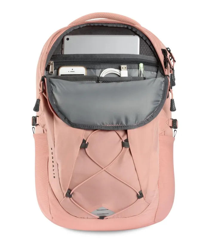 Womens Borealis Backpack Pink Claytnf Black The North Face Backpacks
