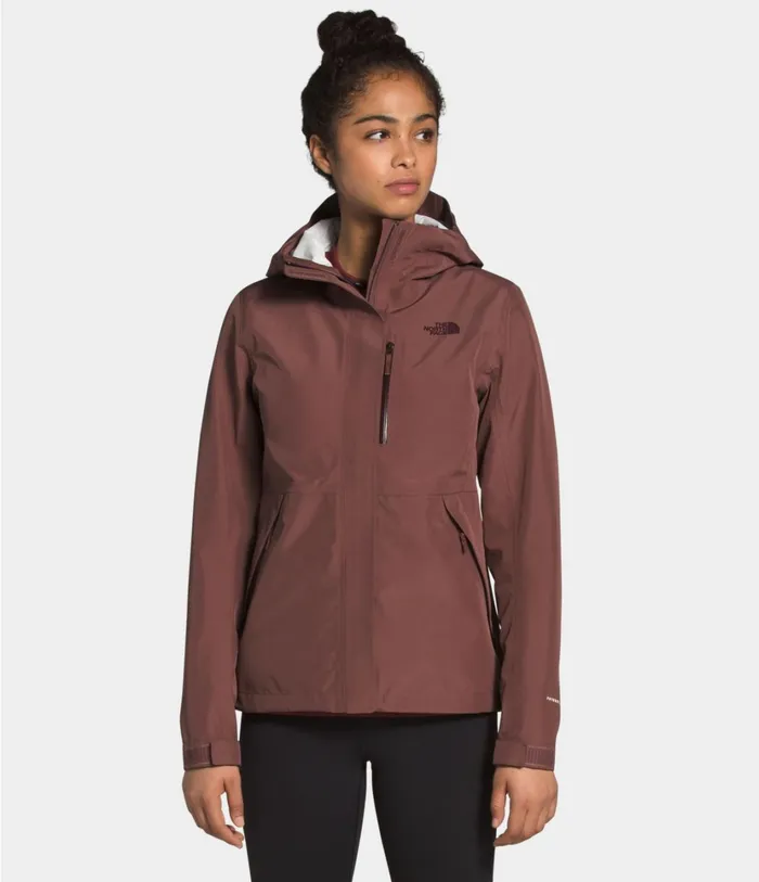 Womens Dryzzle FUTURELIGHT Jacket Marron Purple The North Face Rainwear