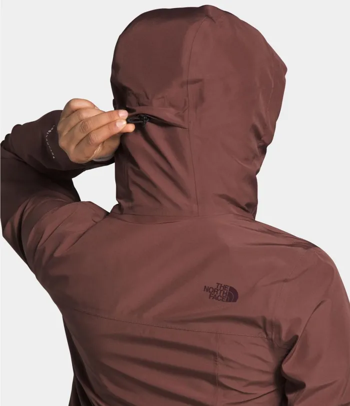 Womens Dryzzle FUTURELIGHT Jacket Marron Purple The North Face Rainwear