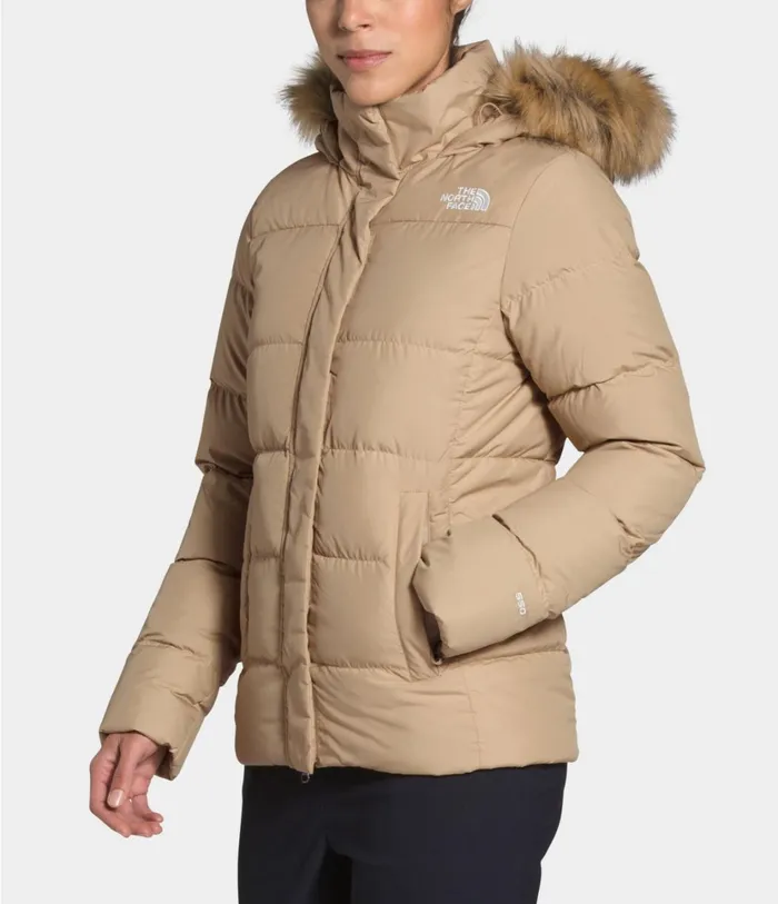 Womens Gotham Jacket Hawthorne Khaki The North Face Insulated and Down Jackets
