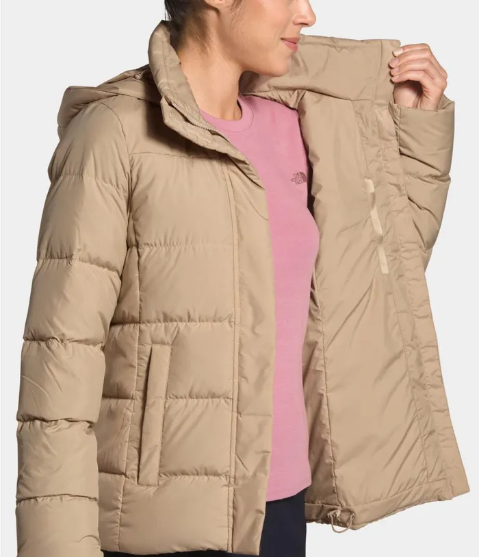 Womens Gotham Jacket Hawthorne Khaki The North Face Insulated and Down Jackets