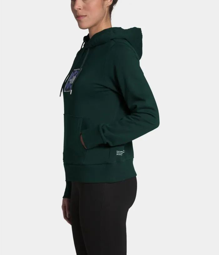 Womens HIMALAYAN BOTTLE SOURCE HOODIE Scarab Green The North Face Hoodies and Sweatshirts