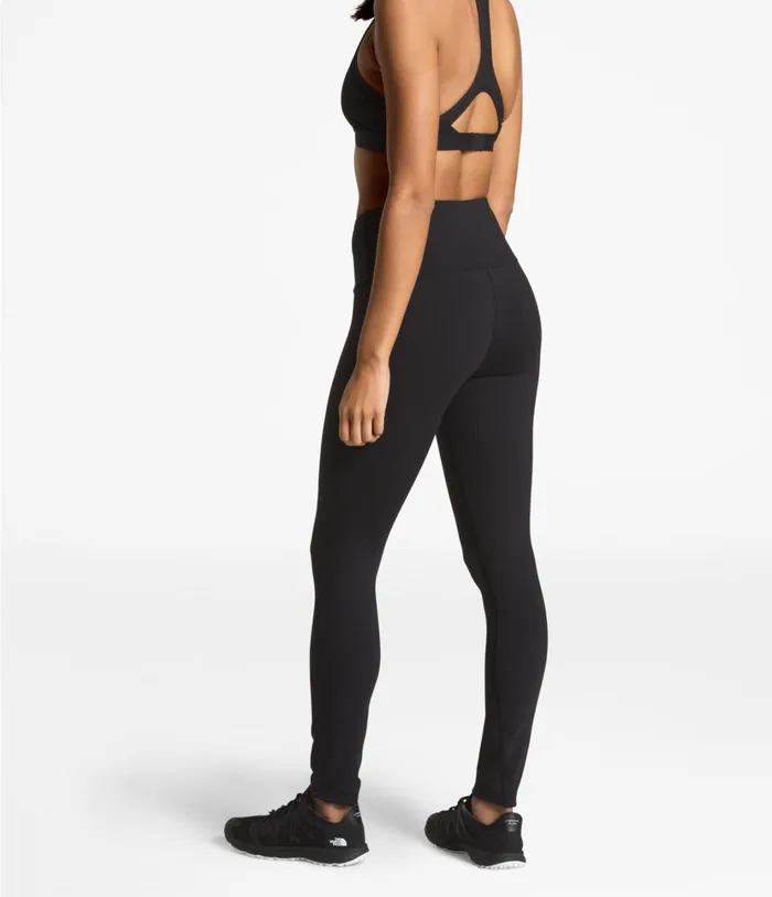 Womens Motivation Highrise Tights Tnf Black The North Face Active Bottoms