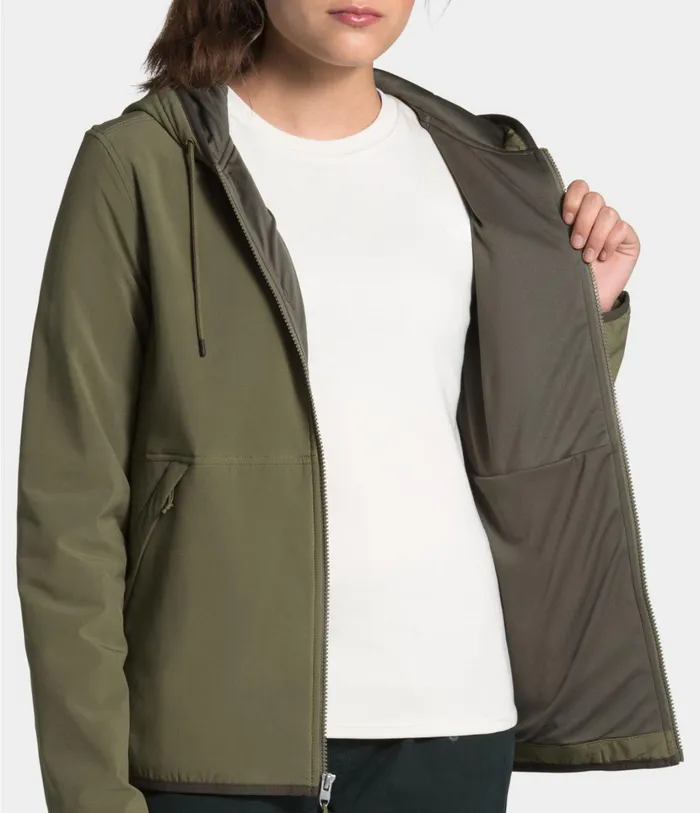 Womens Mountain Sweatshirt Hoodie 30 Burnt Olive Green The North Face Hoodies and Sweatshirts