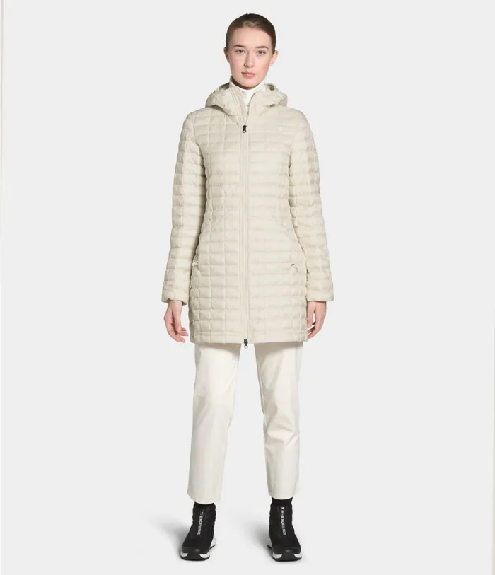 Womens ThermoBall Eco Parka Vintage White The North Face Insulated and Down Jackets Womens ThermoBall Eco Parka Vintage White The North Face Insulated and Down Jackets