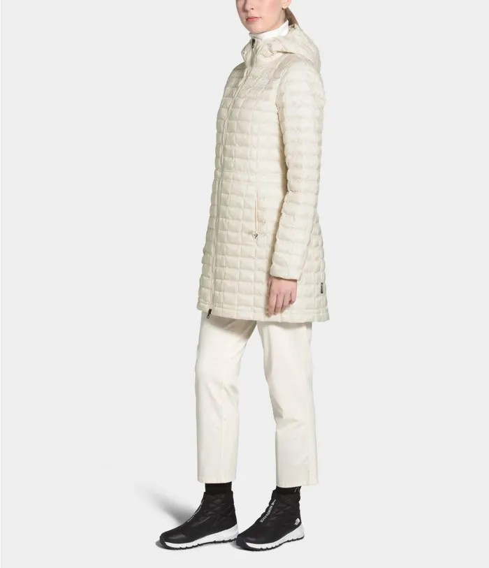 Womens ThermoBall Eco Parka Vintage White The North Face Insulated and Down Jackets