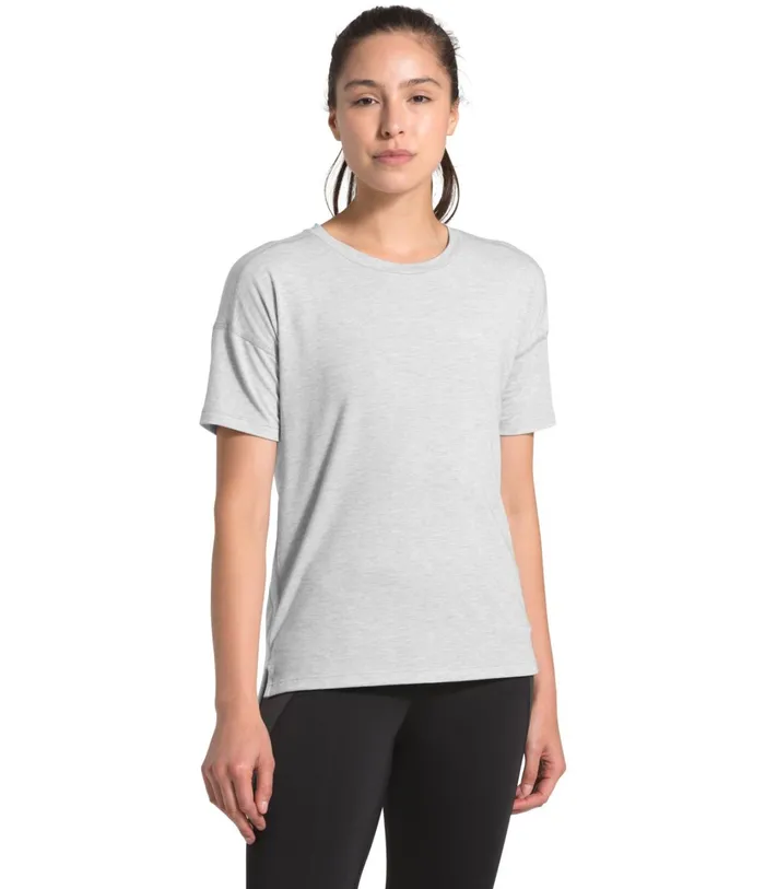 Womens Workout ShortSleeve Tnf Light Grey Heather The North Face TShirts