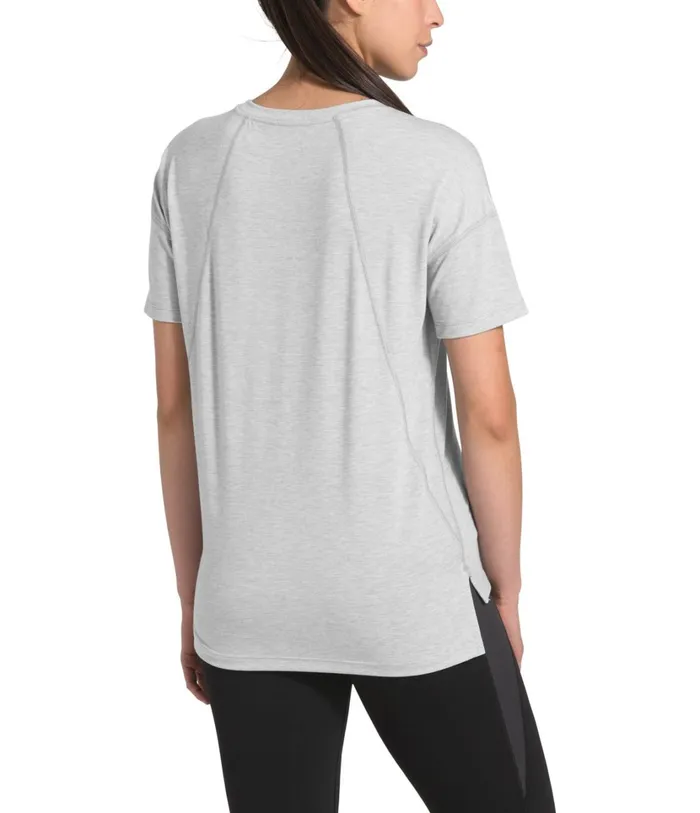 Womens Workout ShortSleeve Tnf Light Grey Heather The North Face TShirts