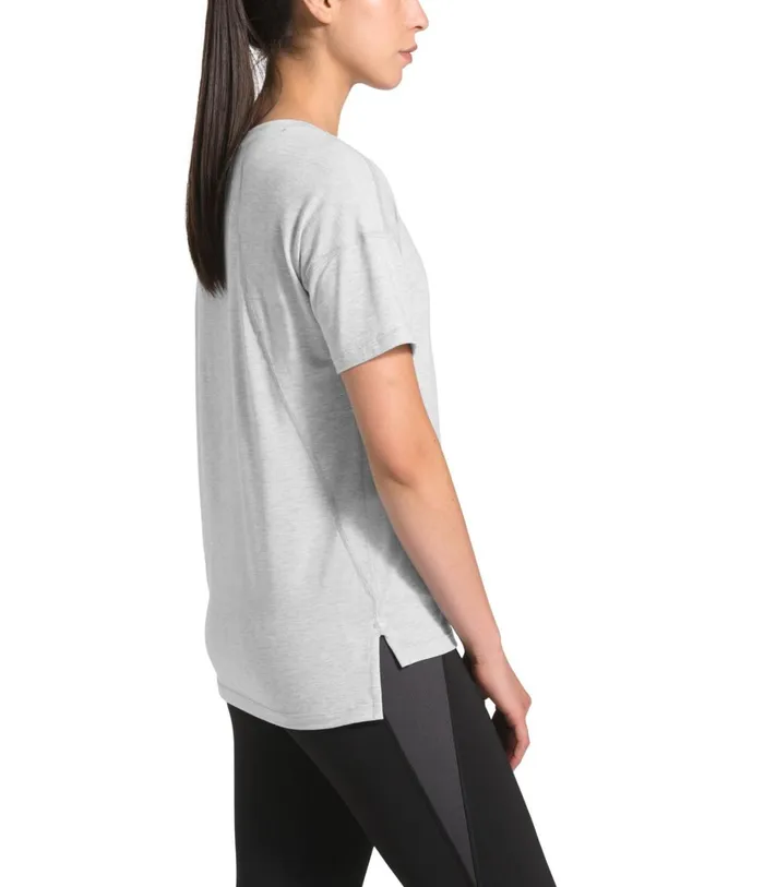 Womens Workout ShortSleeve Tnf Light Grey Heather The North Face TShirts