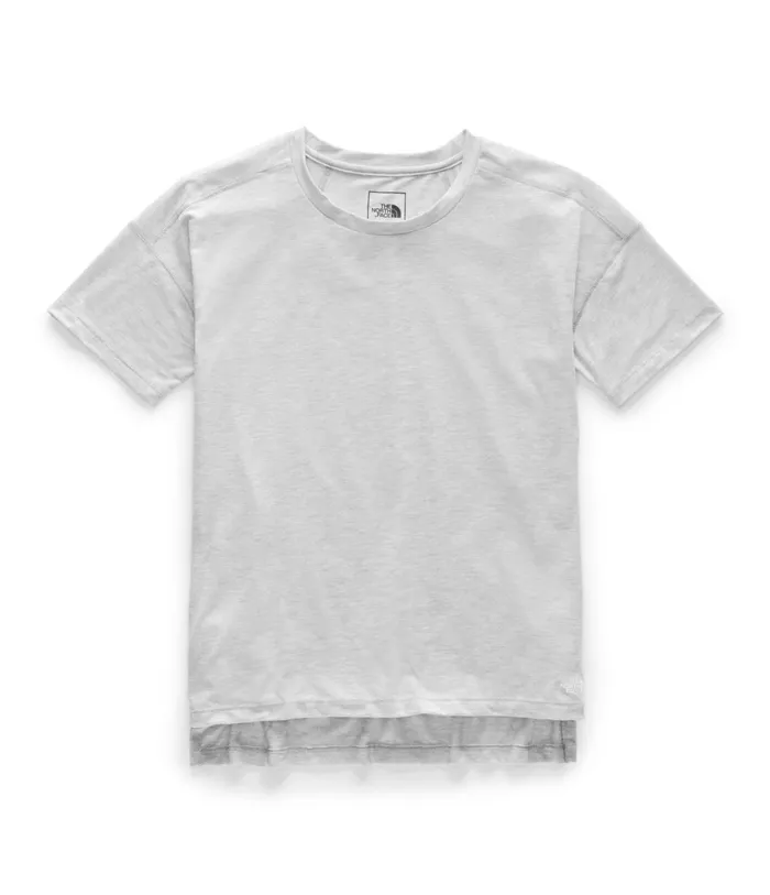 Womens Workout ShortSleeve Tnf Light Grey Heather The North Face TShirts