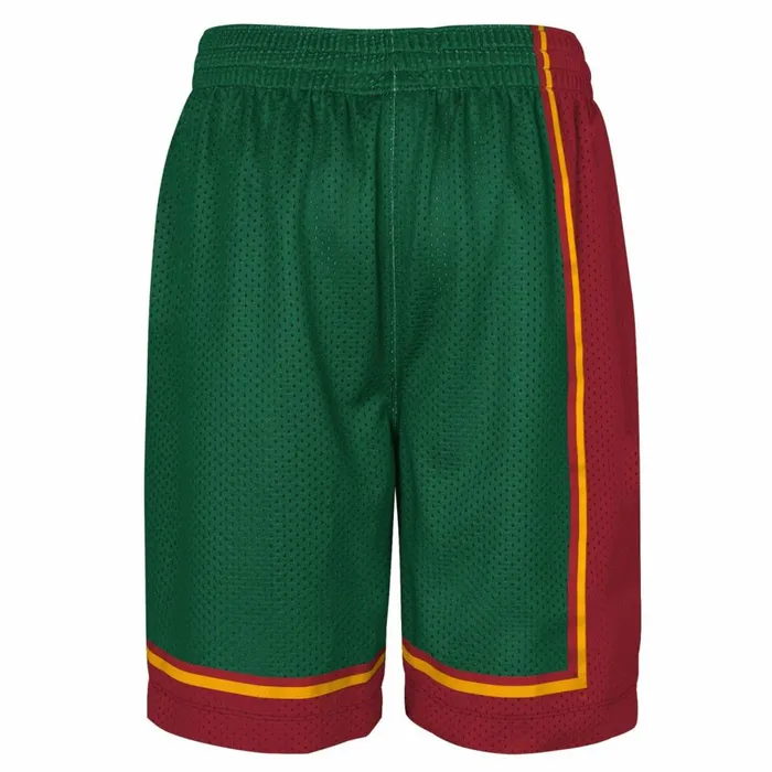 Youth Big Kids Mitchell and Ness Big Face Shorts Seattle SuperSonics Youth Big Kids Mitchell and Ness Big Face Shorts Seattle SuperSonics