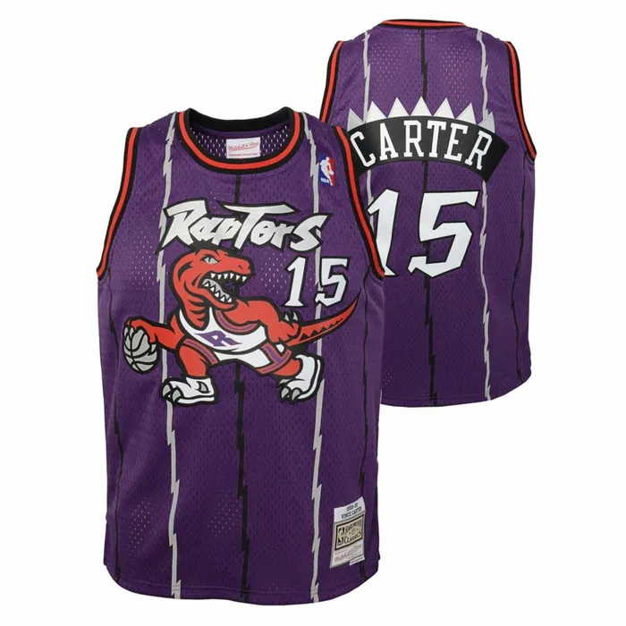 Youth Big Kids Mitchell and Ness Swingman Vince Carter Toronto Raptors Road 199899 Jersey Youth Big Kids Mitchell and Ness Swingman Vince Carter Toronto Raptors Road 199899 Jersey