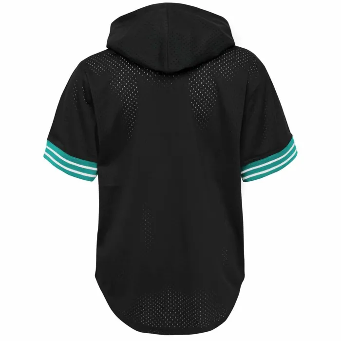 Youth Big Kids Mitchell and Ness Unbeaten SS Mesh Hoody Vancouver Grizzlies Youth Big Kids Mitchell and Ness Unbeaten SS Mesh Hoody Vancouver Grizzlies