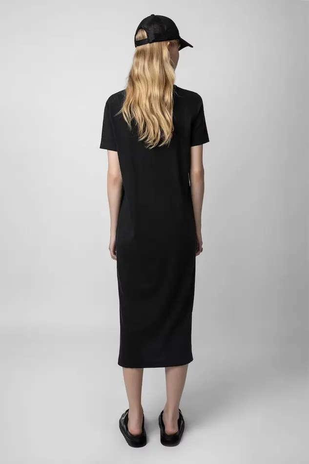 Zadig and Voltaire Dresses ZAID AMOUR DRESS BLACK 8211 Women Zadig and Voltaire Dresses ZAID AMOUR DRESS BLACK 8211 Women