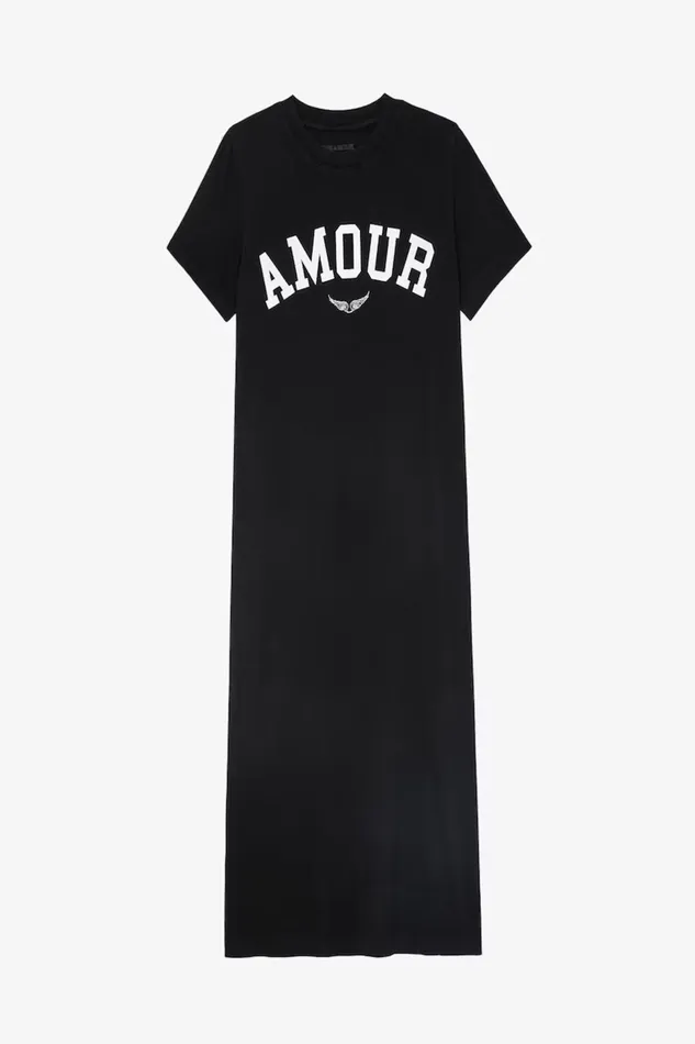 Zadig and Voltaire Dresses ZAID AMOUR DRESS BLACK 8211 Women Zadig and Voltaire Dresses ZAID AMOUR DRESS BLACK 8211 Women