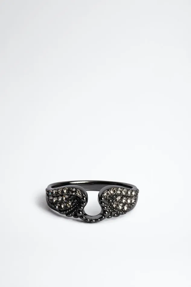 Zadig and Voltaire Jewellery ROCK RING BLACK 8211 WomenMen