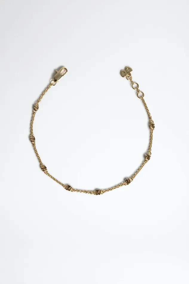 Zadig and Voltaire Jewellery ZV INITIAL BRACELET GOLD 8211 WomenMen