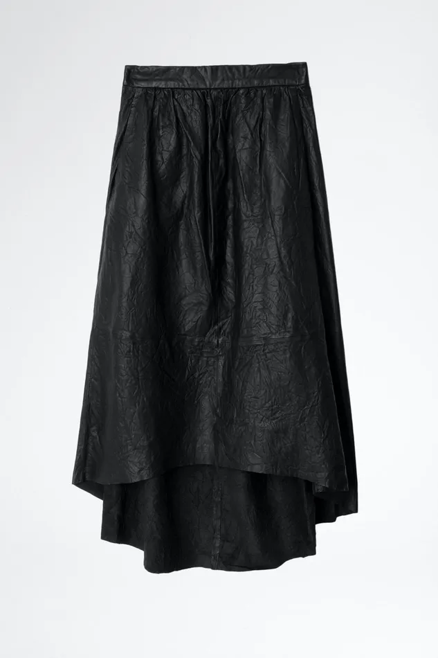Zadig and Voltaire Skirts and Shorts JOSLIN LEATHER SKIRT BLACK 8211 Women Zadig and Voltaire Skirts and Shorts JOSLIN LEATHER SKIRT BLACK 8211 Women